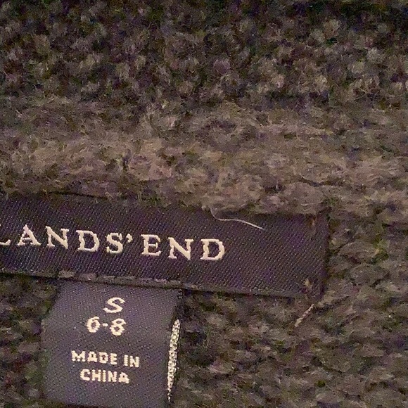 Landsend long cardigan. Grey. Size small 6-8 but fits loose. - Picture 4 of 5